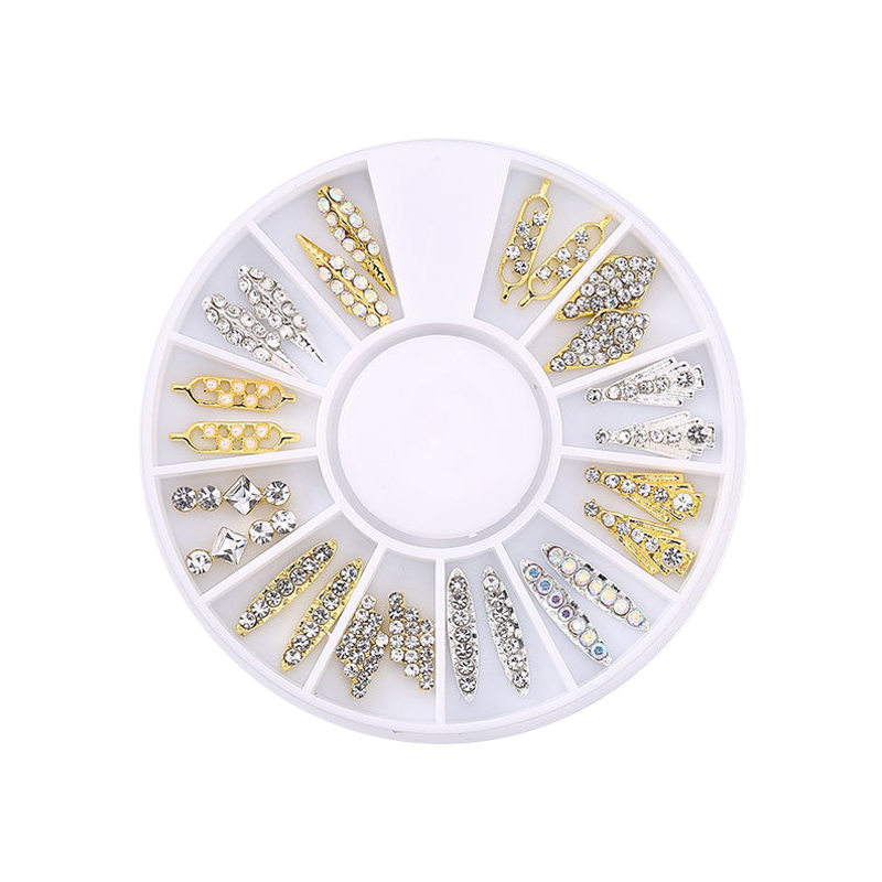 Carrousel de Bijoux Allongés Or et Argent (24pcs)