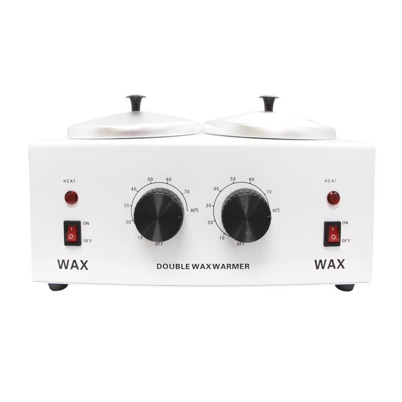 Chauffe Cire Double en Métal Blanc 100W 