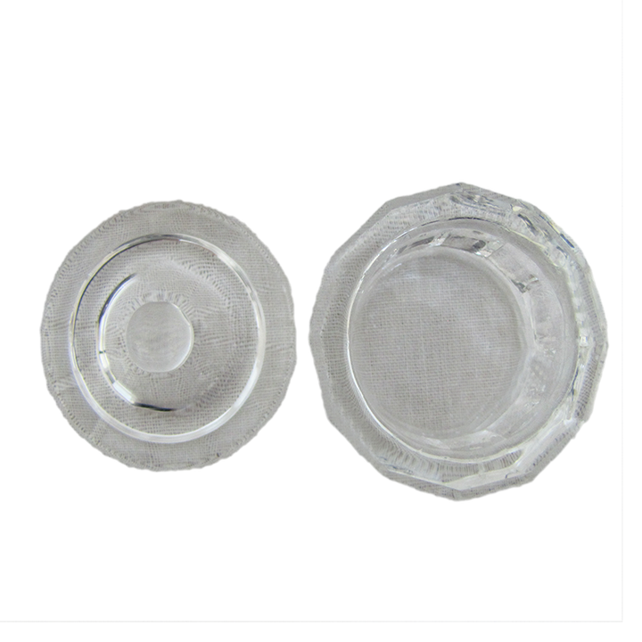 Contenant Cristal pour Poudre résine Hexagone