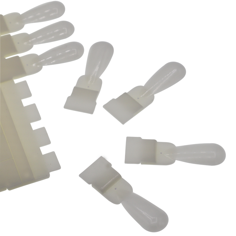 Replacement Tips for Natural Plastic Nail Color Chart 36pcs
