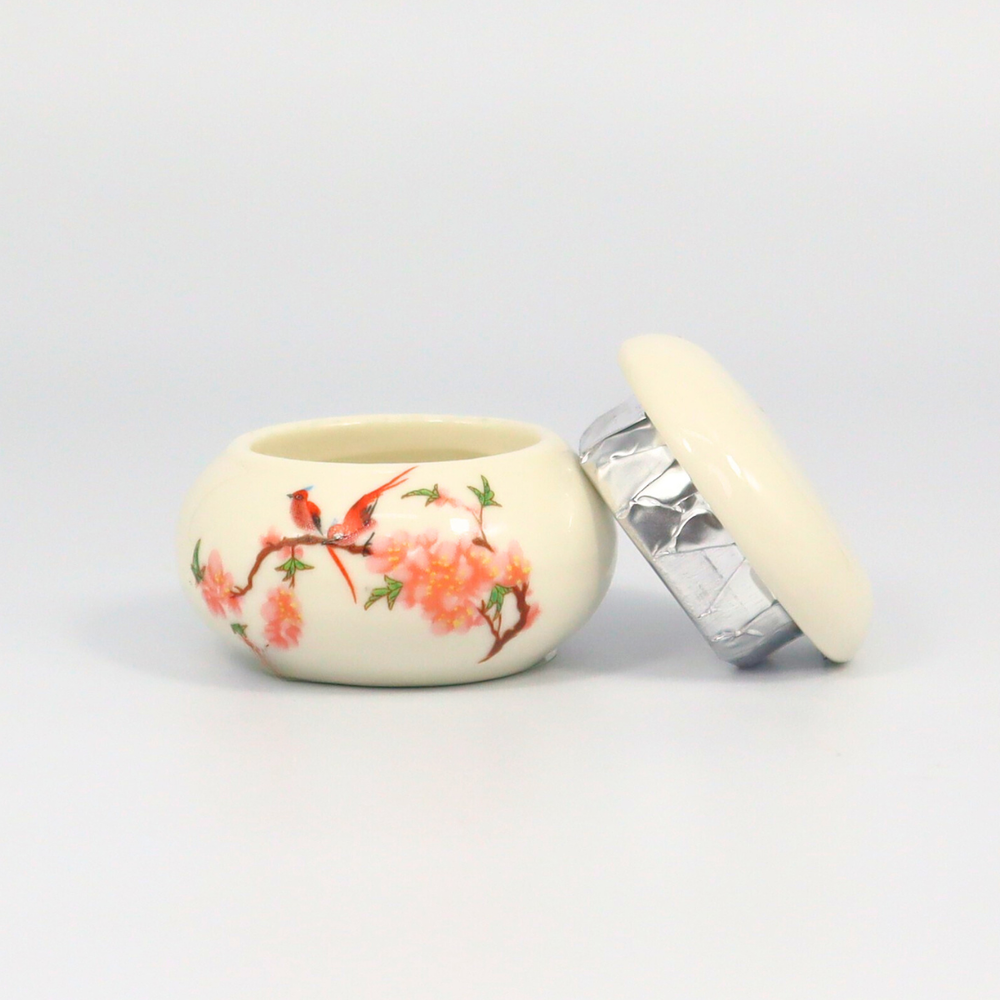 Contenant Céramique pour Liquide de Monomère Blanc 47mm diamètre
