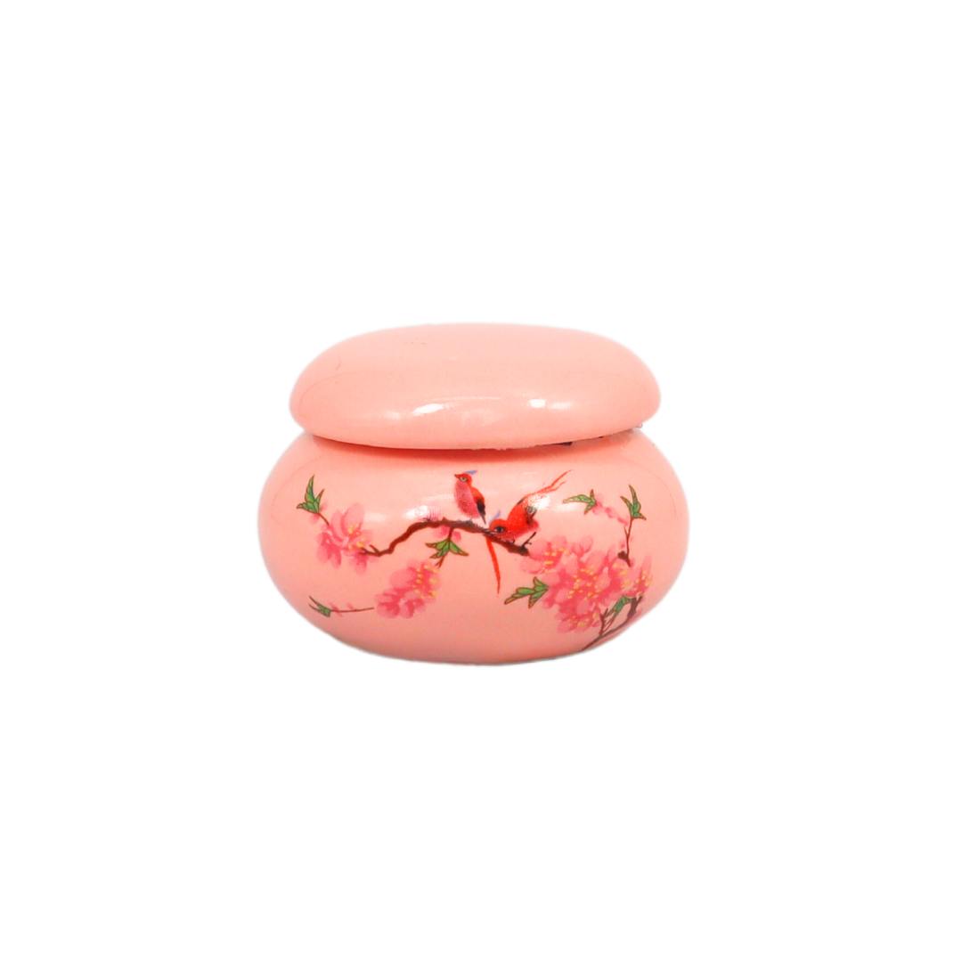 Contenant Céramique pour Liquide de Monomère Rose 47mm diamètre