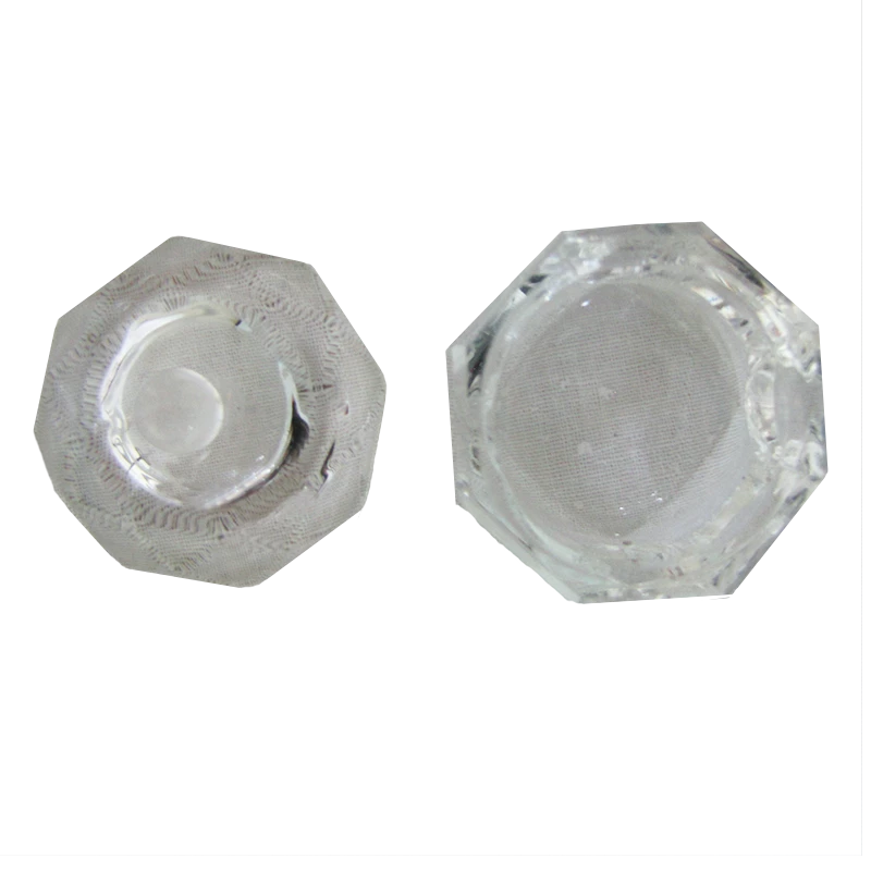 Contenant Cristal pour Poudre crylique Rond Diamant 