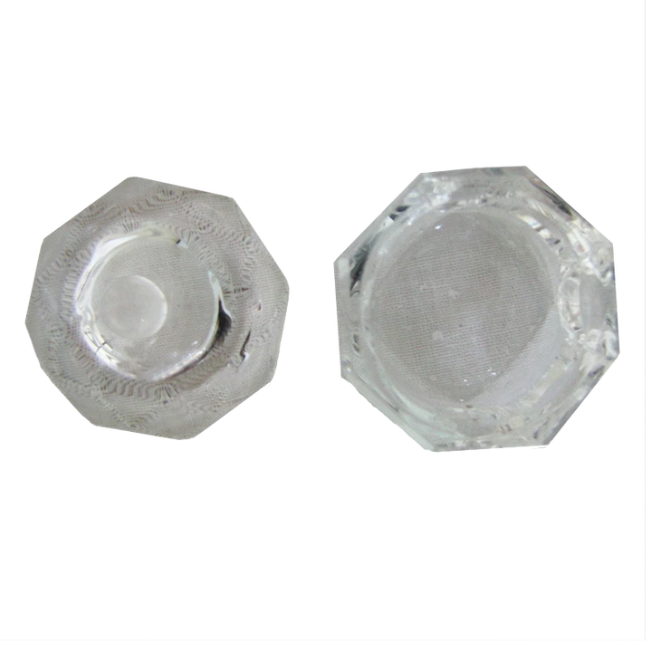 Contenant Cristal pour Poudre crylique Rond Diamant 
