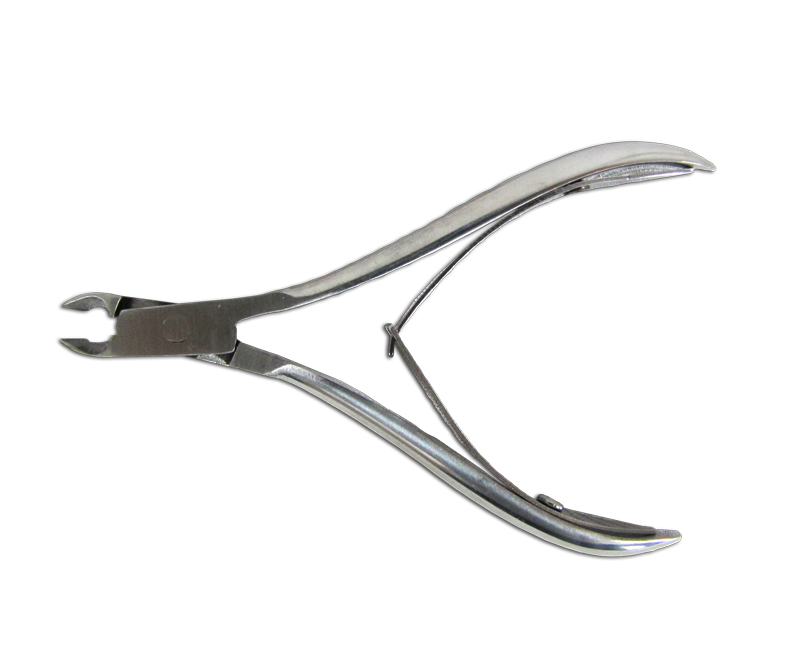 Ongles d'Or Stainless Steel Cuticle Nippers - Silver