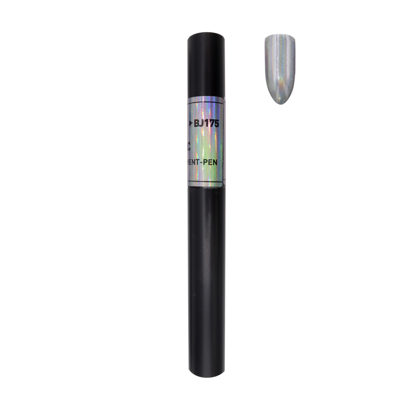 Chrome Pigment Pen - Silver Holographic 5g BJ175