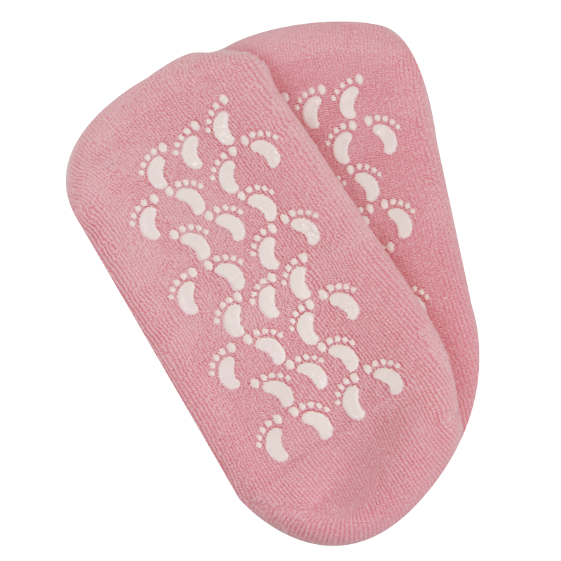 Chaussettes Hydratantes Gel - 1 Paire - Roses