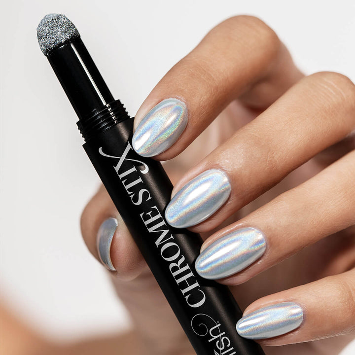 Gelish Chrome Stix Silver Argent