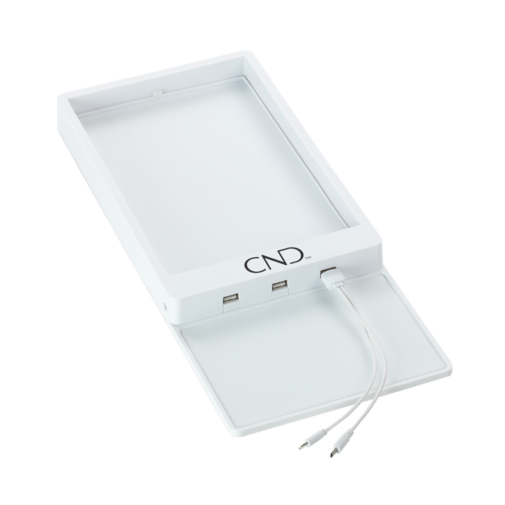 CND Caddie Plateau avec Coussin et 3 Ports USB
