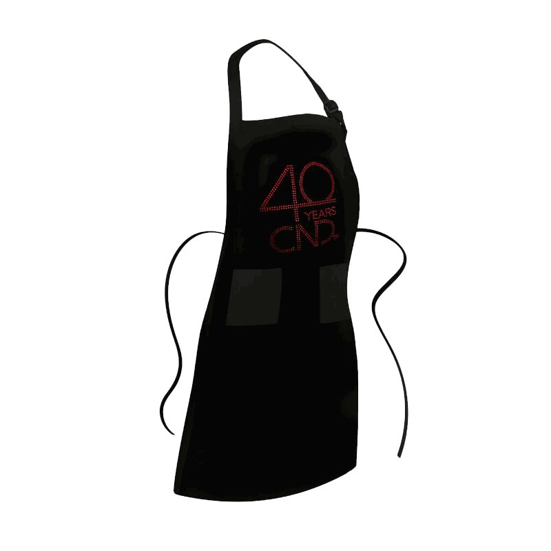CND Tablier Noir 40 Years (Taille unique)