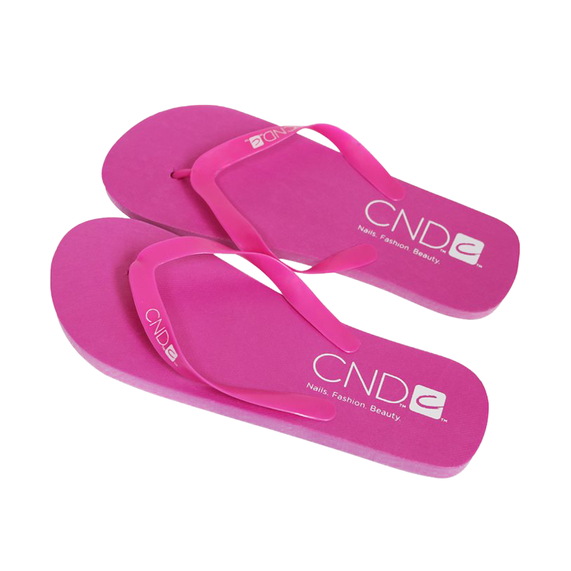 CND Sandales Flip Flops Roses (1 paire) - Édition Limitée
