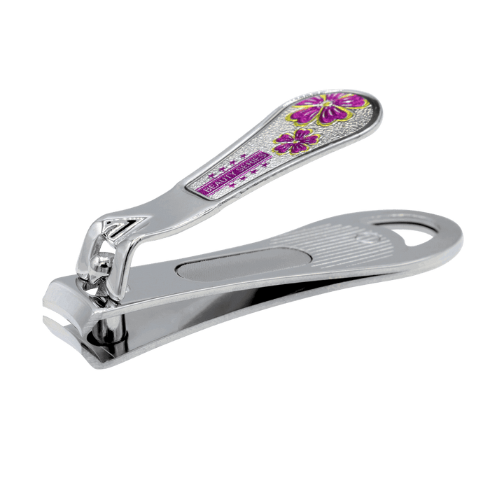 Coupe Ongles Courbé Petit Beauty Series Fleurs couleur varié