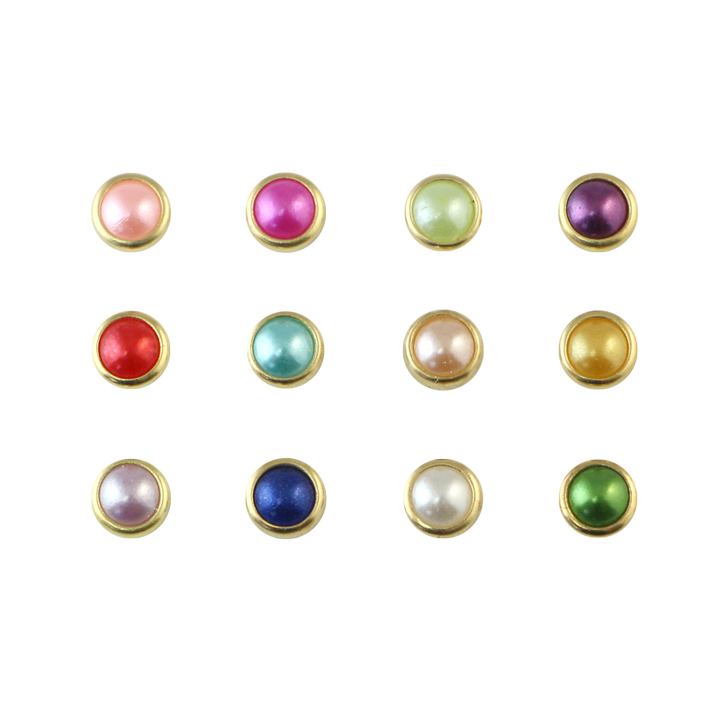 Pierres multicolores 4 mm 