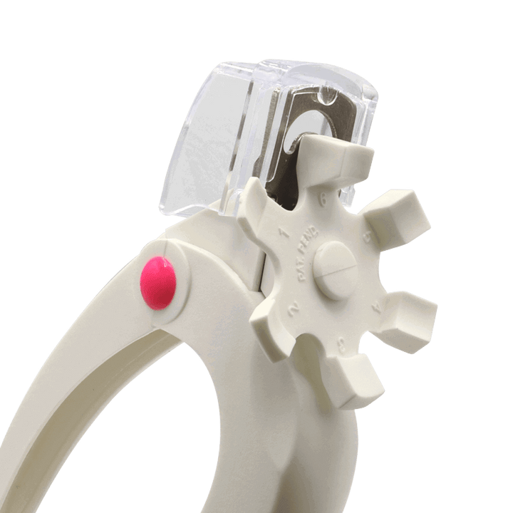 DX111 Nail Tip Cutter with Catcher &amp; Cutting Guides - White