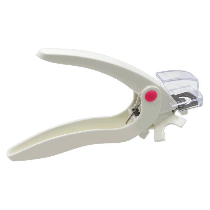 DX111 Nail Tip Cutter with Catcher &amp; Cutting Guides - White
