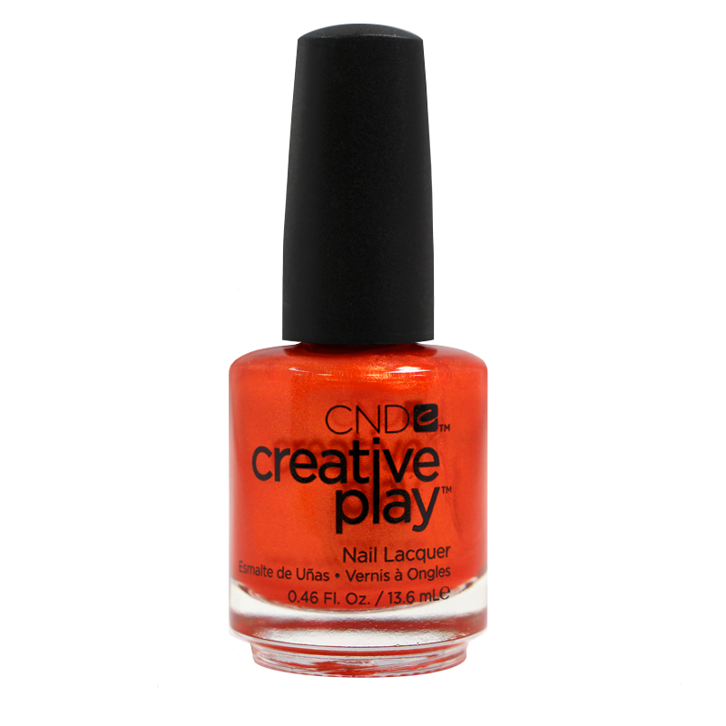 CND Creative Play Vernis # 421 Orange You Curious - bouteille