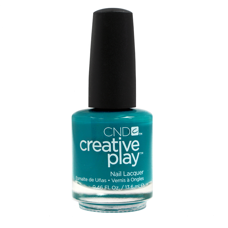 CND Creative Play Vernis # 432 Head Over Teal - bouteille