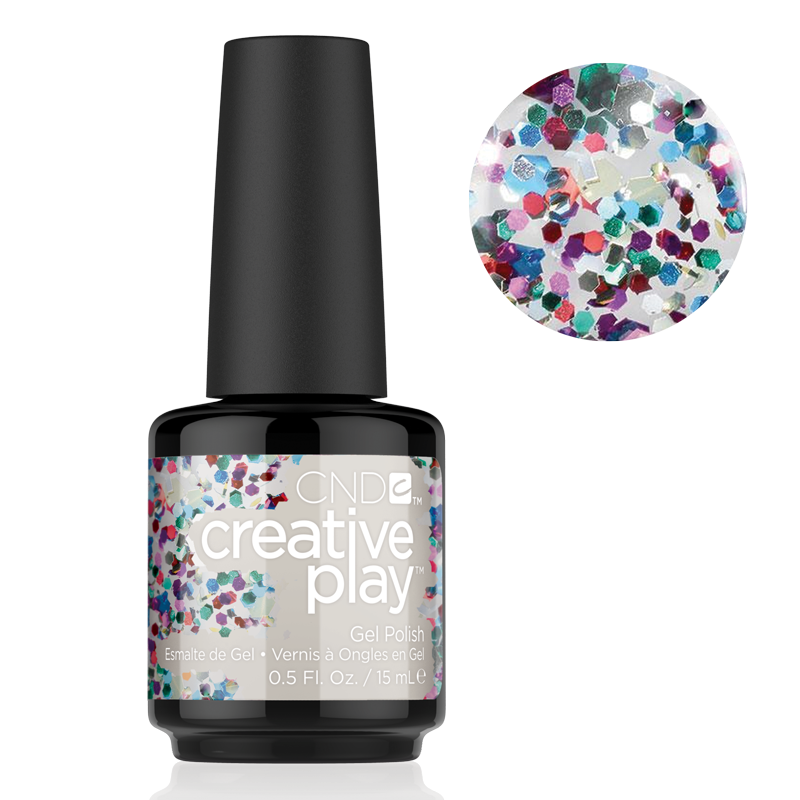 Vernis Gel Brillant Multicolore #449 Glittabulous CND Creative Play