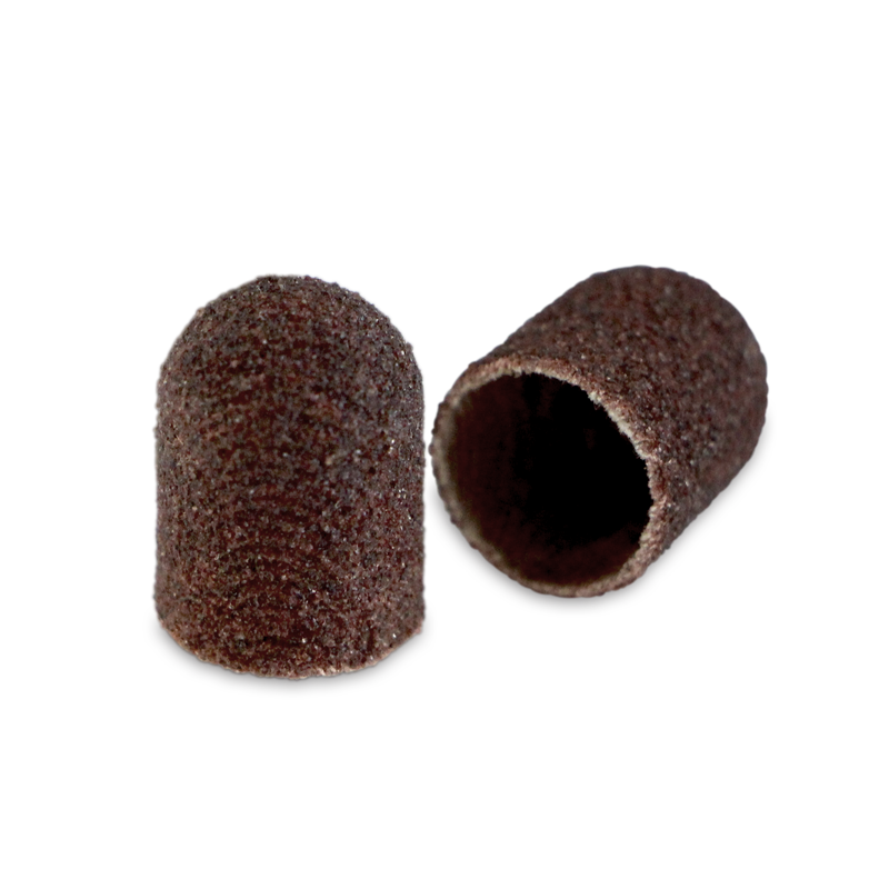 Cylindres à Sabler Capuchon 10x15 Rude (grit 80)(100 pcs) - gros plan