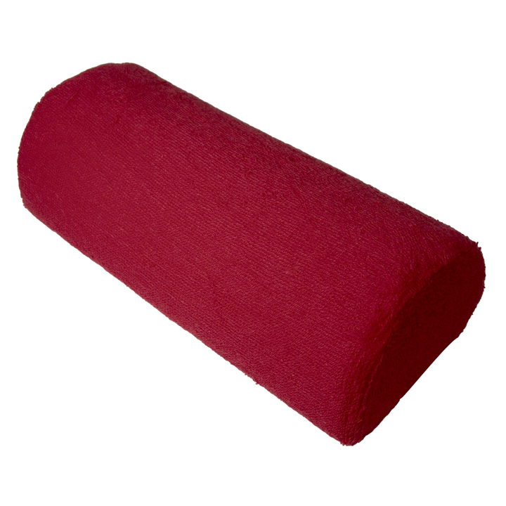 Padded Manicure Armrest with Zipper - Red