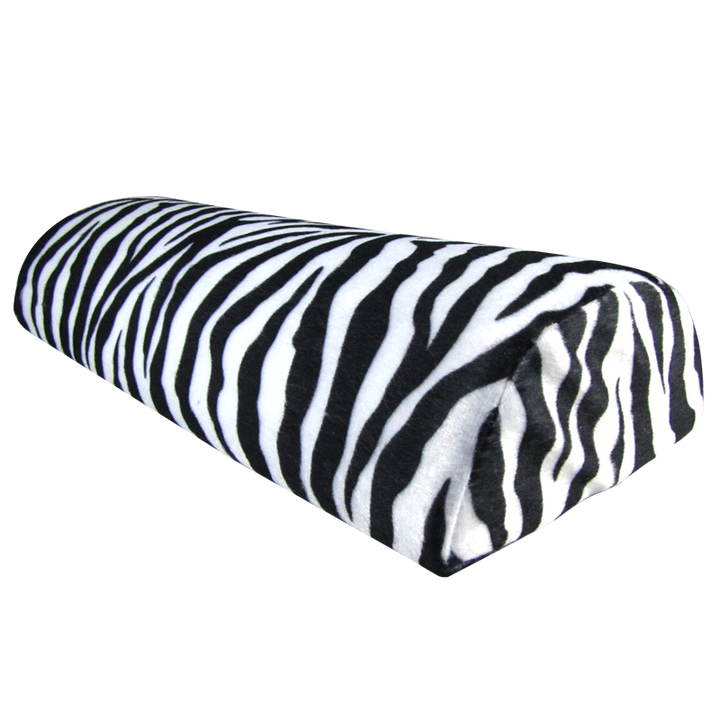Coussin de travail zébré noir et blanc