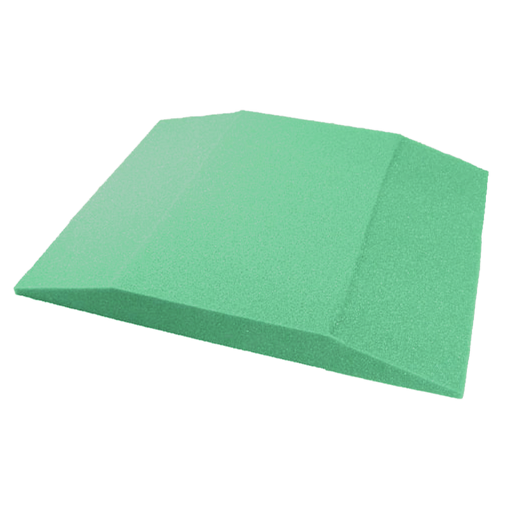 Coussin de travail vert en foam