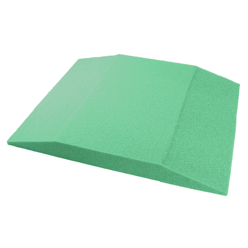 Coussin de Travail en Foam Vert | Ongles d'Or