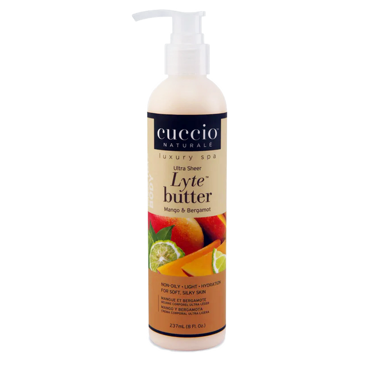 Cuccio Lyte Butter Mango &amp; Bergamot 8oz