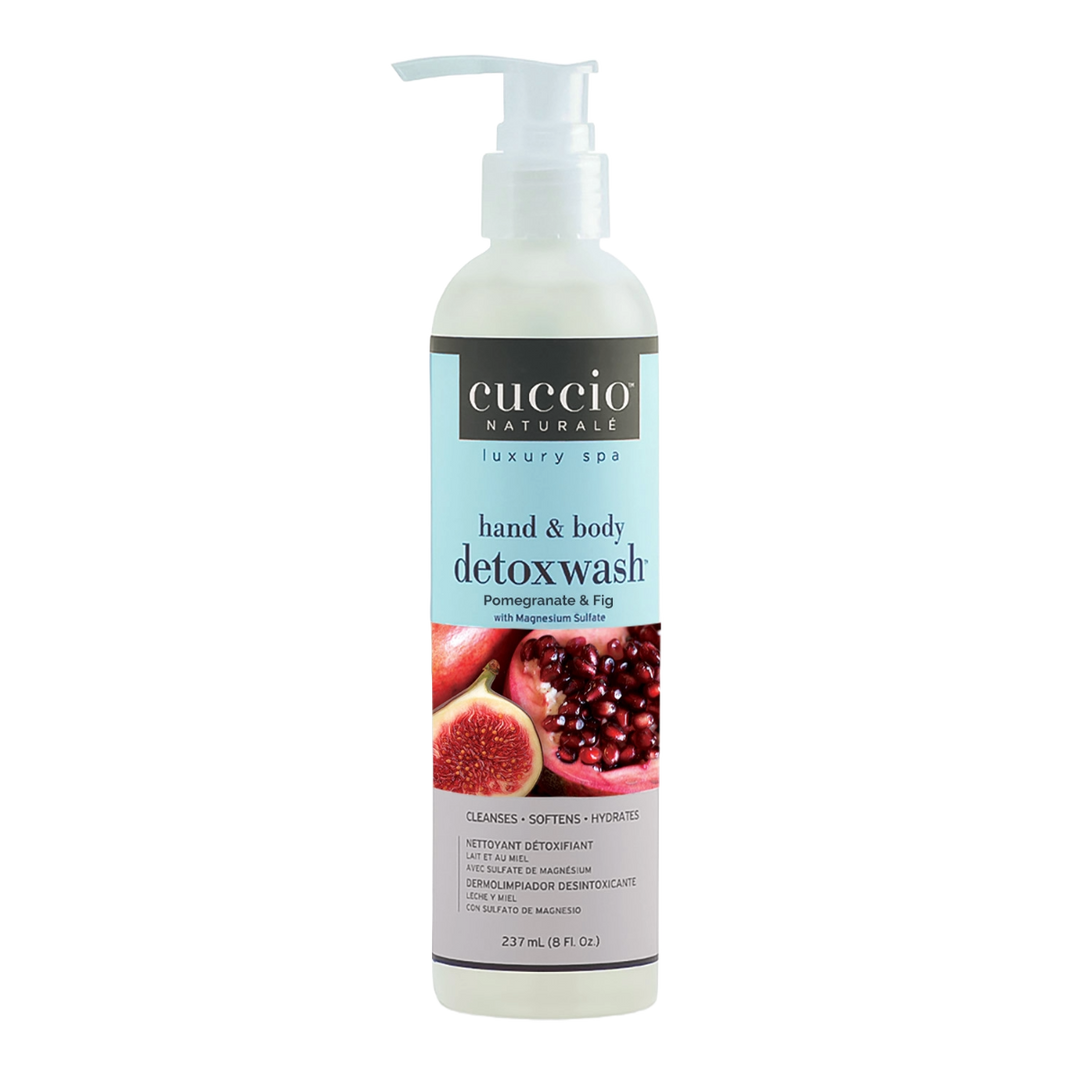 Cuccio Hand & Body Detoxwash Pomegranate & Fig 8oz
