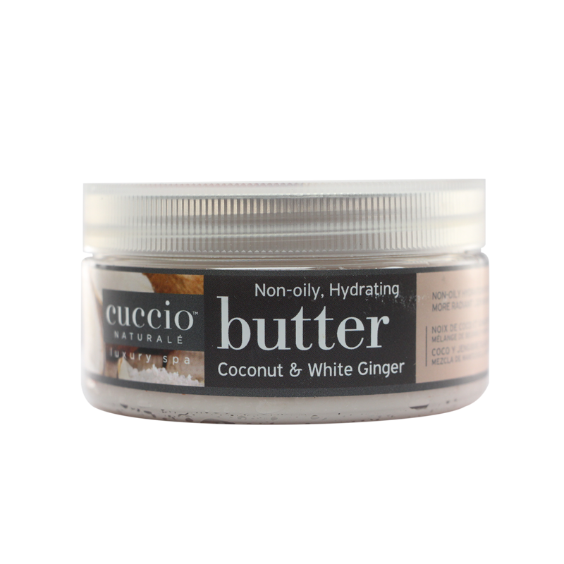 Cuccio Body Butter Coconut & White Ginger 8 oz