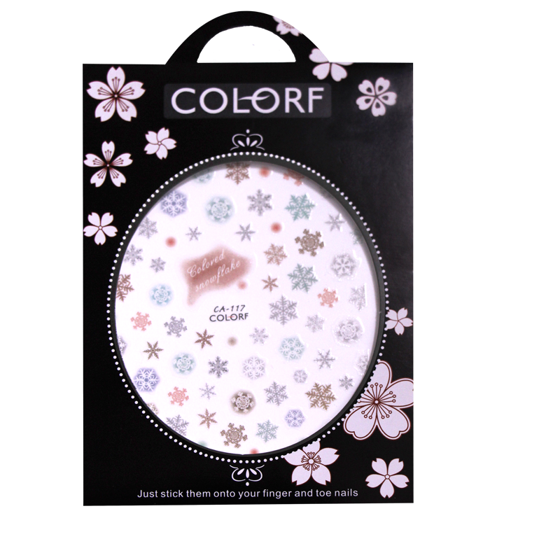 3D Nail Sticker Snowflake CA-117