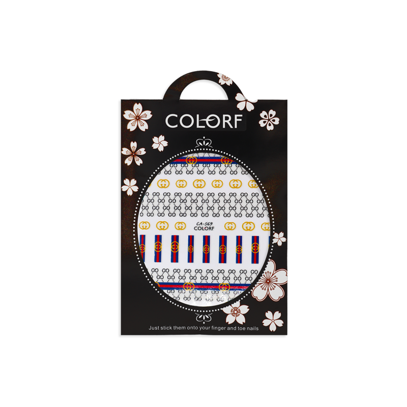3D Nail Sticker Gucci CA-569