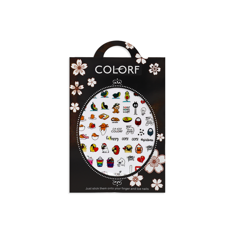 Décalques Avocat et Pug CA-650 paresseux humour sticker