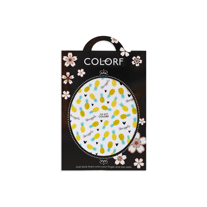Décalques ongles Ananas CA-677 sticker