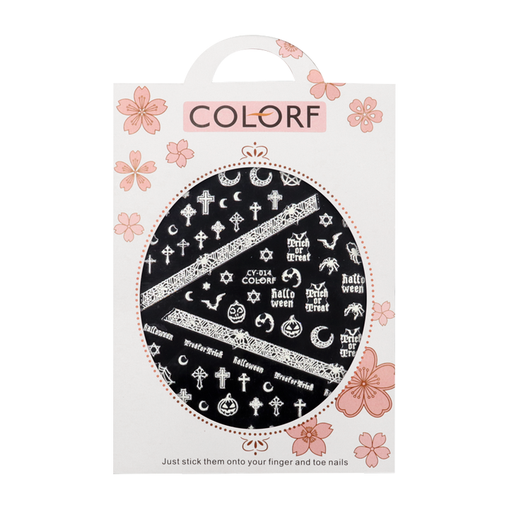 3D Nail Sticker Halloween Glow in the Dark CY-014