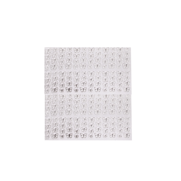 Décalques 3-D modèle Chevron/Hexagone Métallisé 