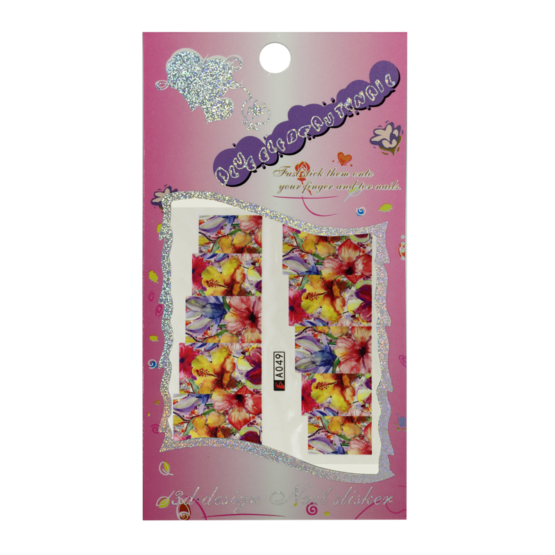 Décalque à l'Eau Floral A049