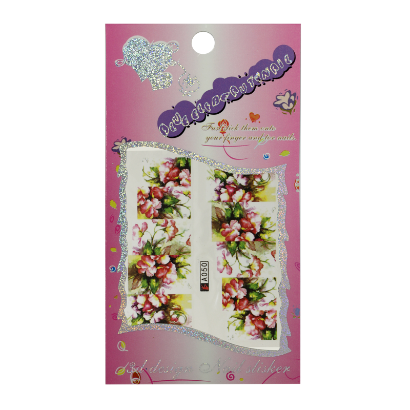 Décalque à l'Eau Floral A050