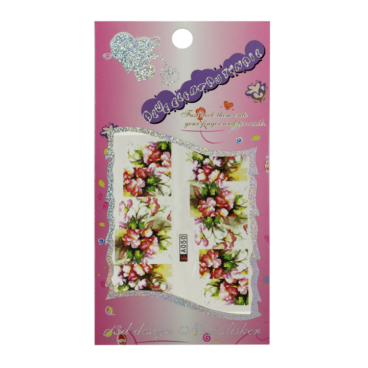 Water Decals - Flowers A050