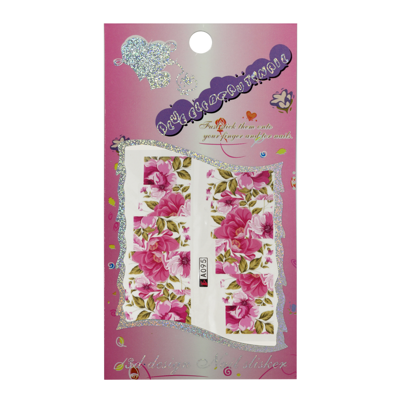 Décalque à l'Eau Floral A095