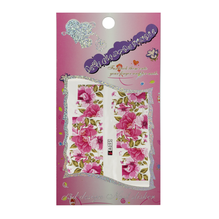 Water Decals - Flowers A095