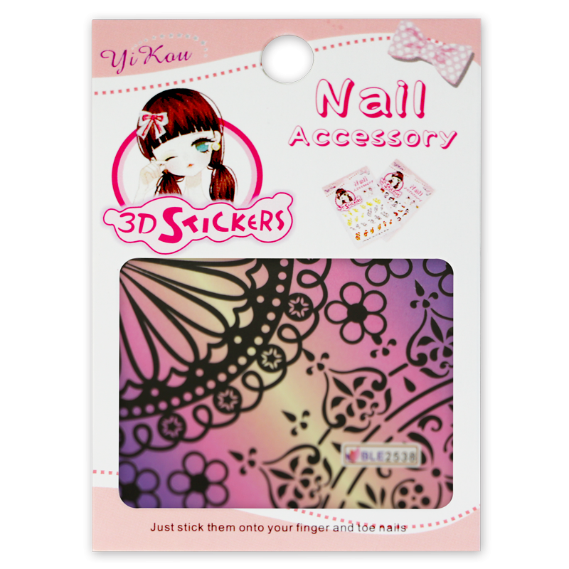 Water Decals - Purple Tribal Pattern BLE2538