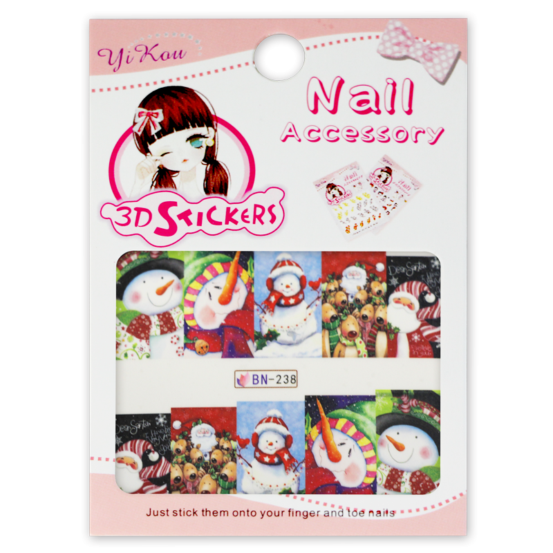 Water Decals - Snowman BN-237