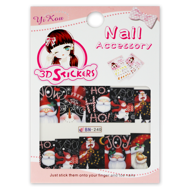 Water Decals - Santa Clause BN-240