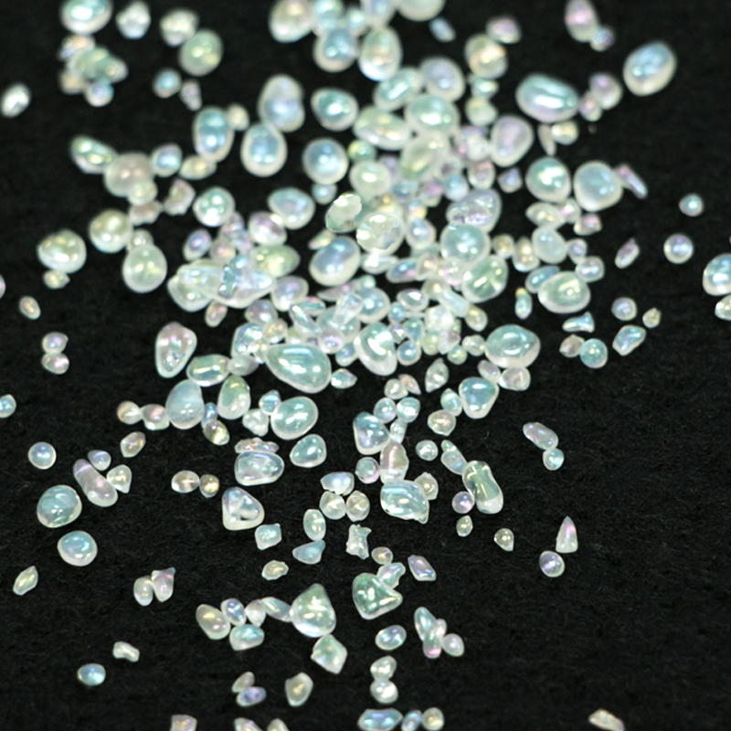 Nail Art Shell Decoration - Polished Clear AB