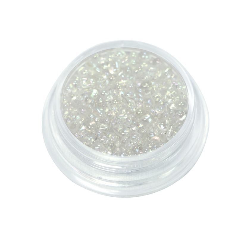 Nail Art Shell Decoration - Polished Clear AB