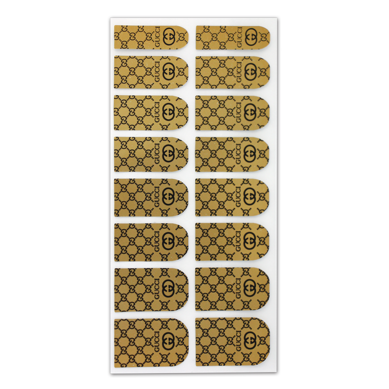 Décalque Métallisé Intégral Gucci Noir/Or #144