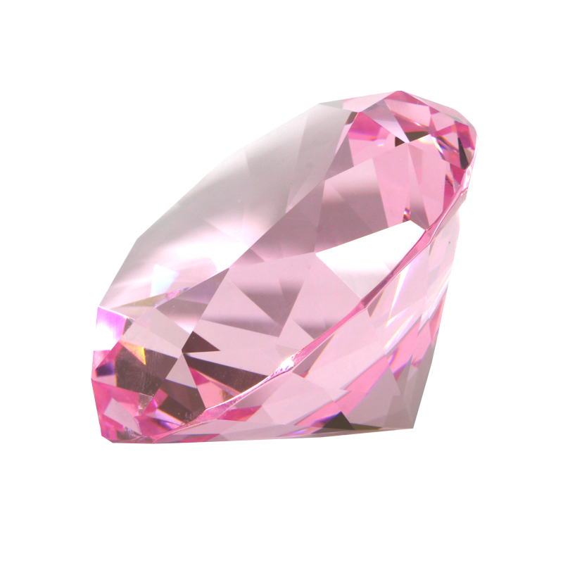 Nail Art Pink Crystal Diamond (60mm)