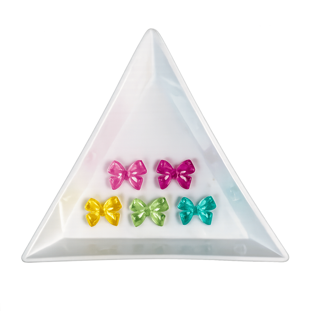 Décorations en Sachet Noeuds Multicolores Translucides