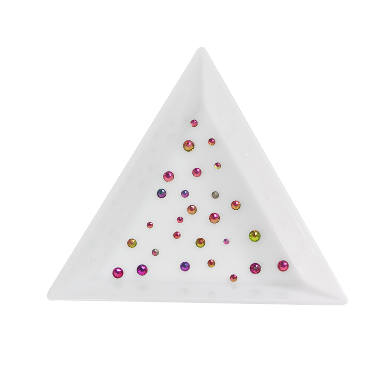 Nail Art Stones Bag - Pink/Green AB 005